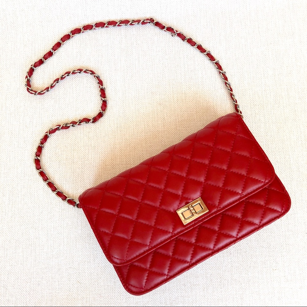 NWOT Cashs of Ireland Cooper Quilted Leather Purse